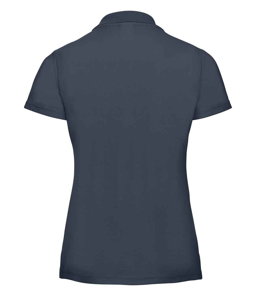 Branded Russell Ladies Classic Poly/Cotton Piqué Polo Shirt