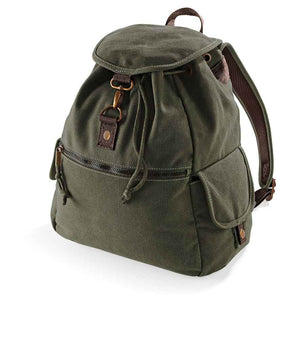 Quadra Vintage Canvas Backpack