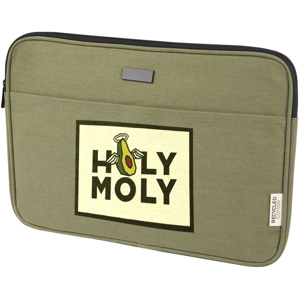 Joey 14" GRS recycled canvas laptop sleeve 2L