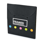 Branded Dunmore Card Cover Post It Notes and Post It Flags Booklet