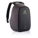 Bobby Hero Regular, Anti-theft backpack Black, Black