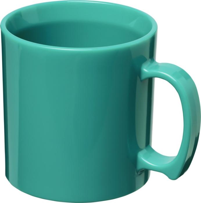 Branded Standard 300 ml plastic mug