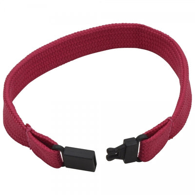Branded Tubular Polyester Wristband with Plastic Fastener