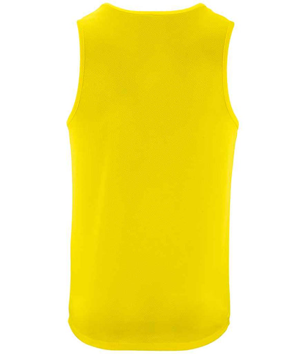SOL'S Sporty Performance Tank Top Neon Yellow