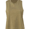 Branded Bella Ladies Racer Back Cropped Tank Top
