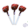 Ball shaped Mini Lollies with personalised printed wrappers