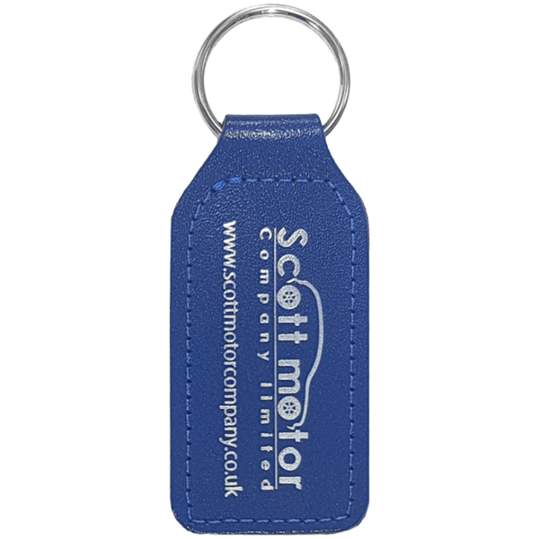 Branded Long Square Shaped Keyfob