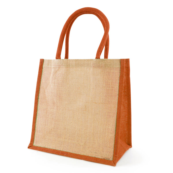 Branded Medium Jute Bag - Halton