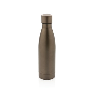 Branded RCS Recycled stainless steel solid vacuum bottle