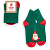 Santa Themed Christmas Kids Socks