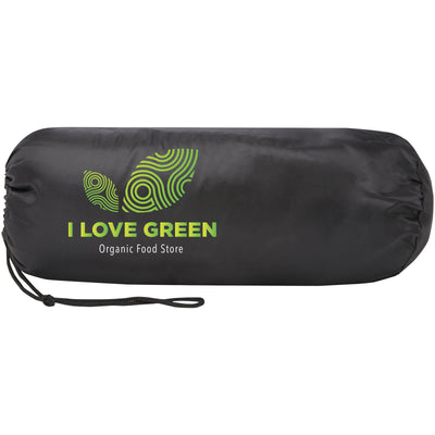 Branded Willow GRS RPET polar fleece blanket