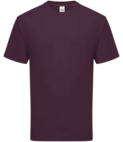 Fruit of the Loom Iconic 195 T-Shirt Dark Plum