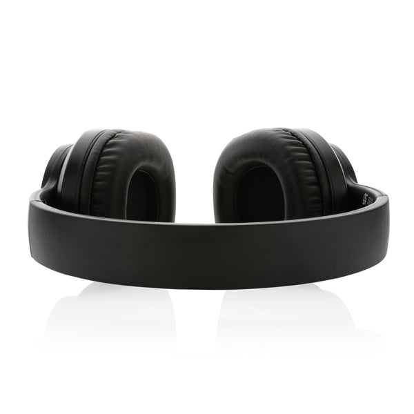 Branded Terra RCS recycled aluminium wireless headphone