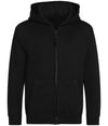 AWDis Kids Zoodie Deep Black