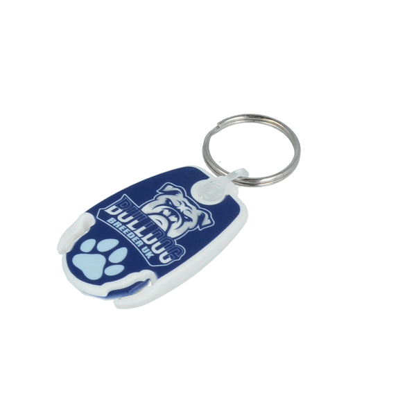 Pop Coin Trolley Keyring (1GBP)