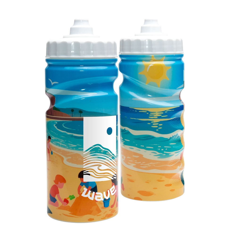 Harpley Finger Grip Full Bleed Plastic Sports Bottle - 500ml