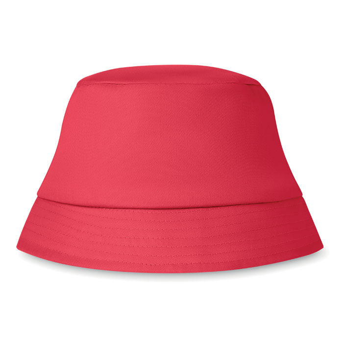 Branded Cotton sun hat 160 gr/m²
