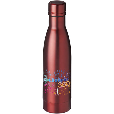 Branded Vasa 500 ml copper vacuum insulated water bottle