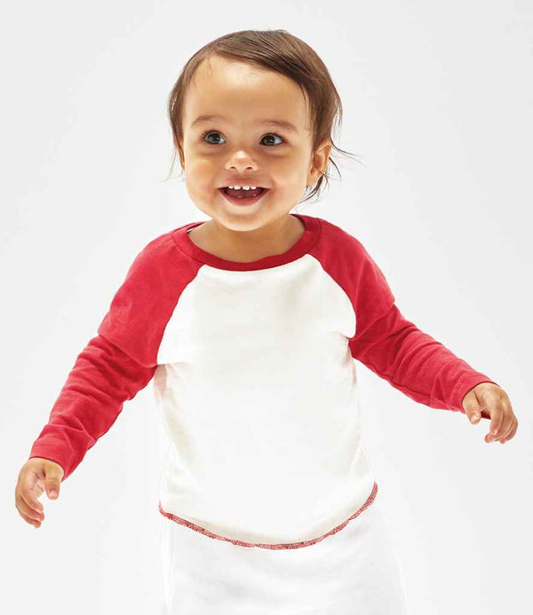 BabyBugz Baby Long Sleeve Baseball T-Shirt