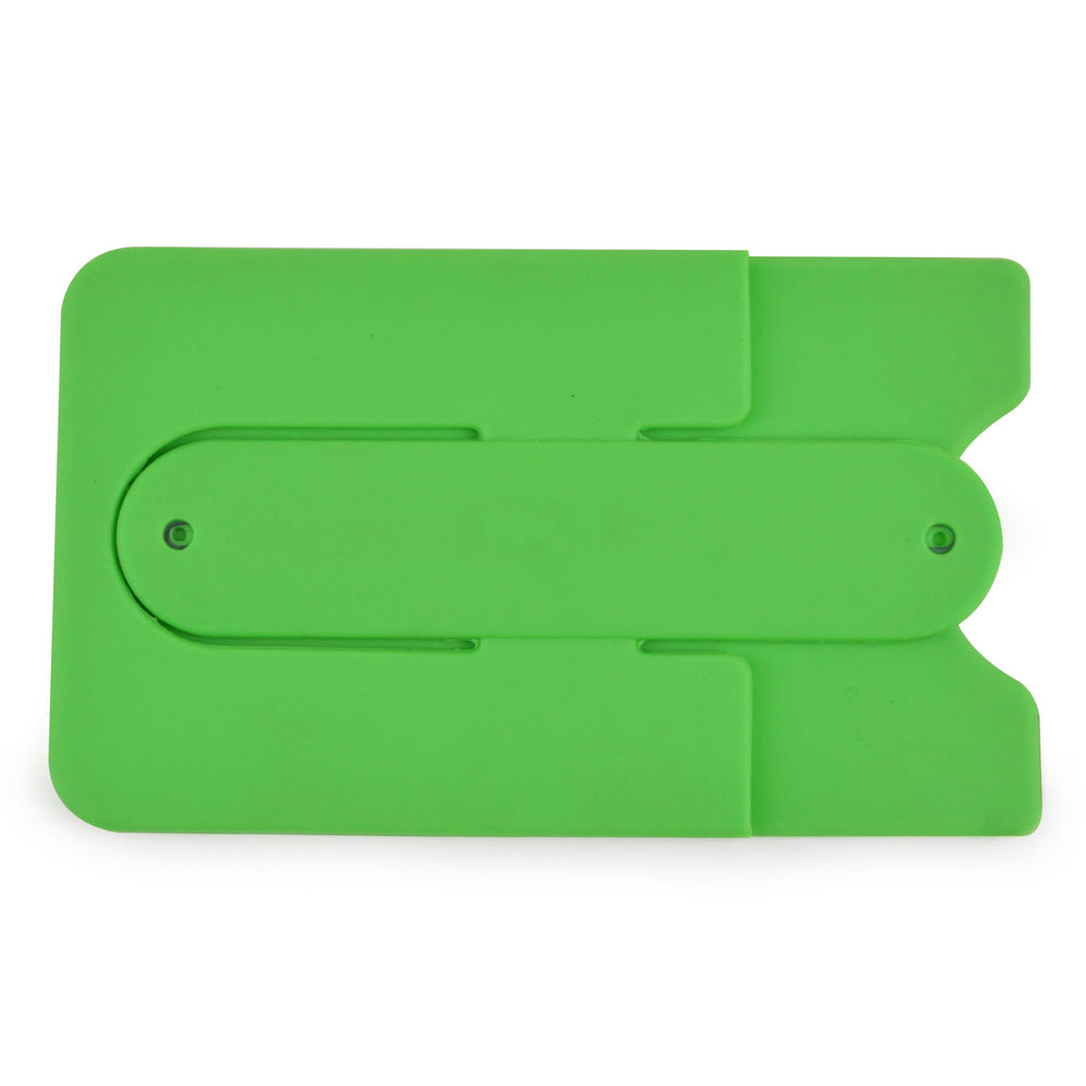 Branded White Phone Pocket & Stand - Pkd 500