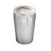 SLIDER. Stainless steel travel cup 380 mL