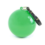White Poncho In Plastic Ball with Split Ring Keyring