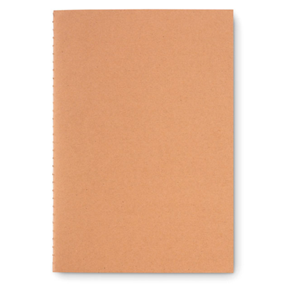 Branded A5 recycled notebook 80 plain