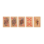 Recycled paper playing cards