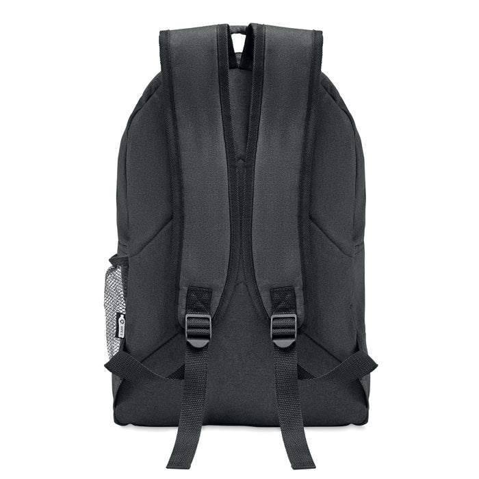 Branded 600D RPET 2 tone backpack