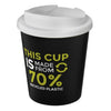 Americano® Espresso Eco 250 ml recycled tumbler with spill-proof lid