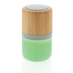 Branded Bamboo colour changing 3W speaker light