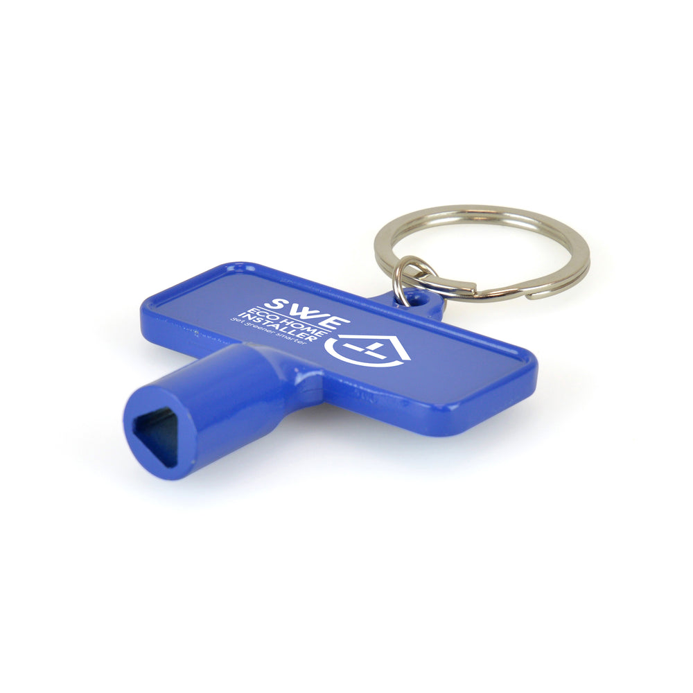 Branded Metal Meter Keyring