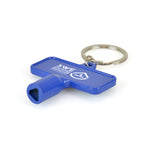 Branded Metal Meter Keyring