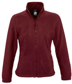 SOL'S Ladies North Fleece Jacket Burgundy