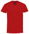 SOL'S Imperial V Neck T-Shirt Red