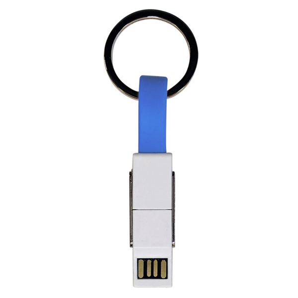 Branded 4-in-1 Keyring Charging Cable