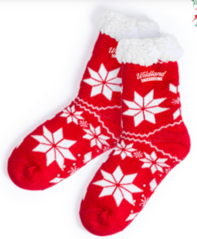 Cosy Santa Socks
