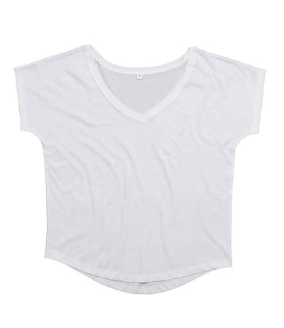 Mantis Ladies Loose Fit V Neck T-Shirt