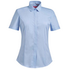 Brook Taverner Ladies Soave Short Sleeve Poplin Shirt