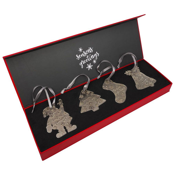 Branded Premium Zinc Alloy Tree Decorations Presentation Set