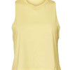 Bella Ladies Racer Back Cropped Tank Top