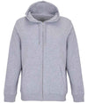 SOL'S Unisex Calipso Eco-Friendly Full Zip Hoodie Grey Marl
