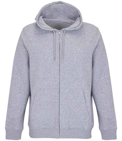 SOL'S Unisex Calipso Eco-Friendly Full Zip Hoodie Grey Marl