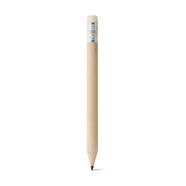 BARTER. Mini pencil with eraser | Branded Pencil