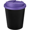 Branded Americano® Espresso Eco 250 ml recycled tumbler with spill-proof lid
