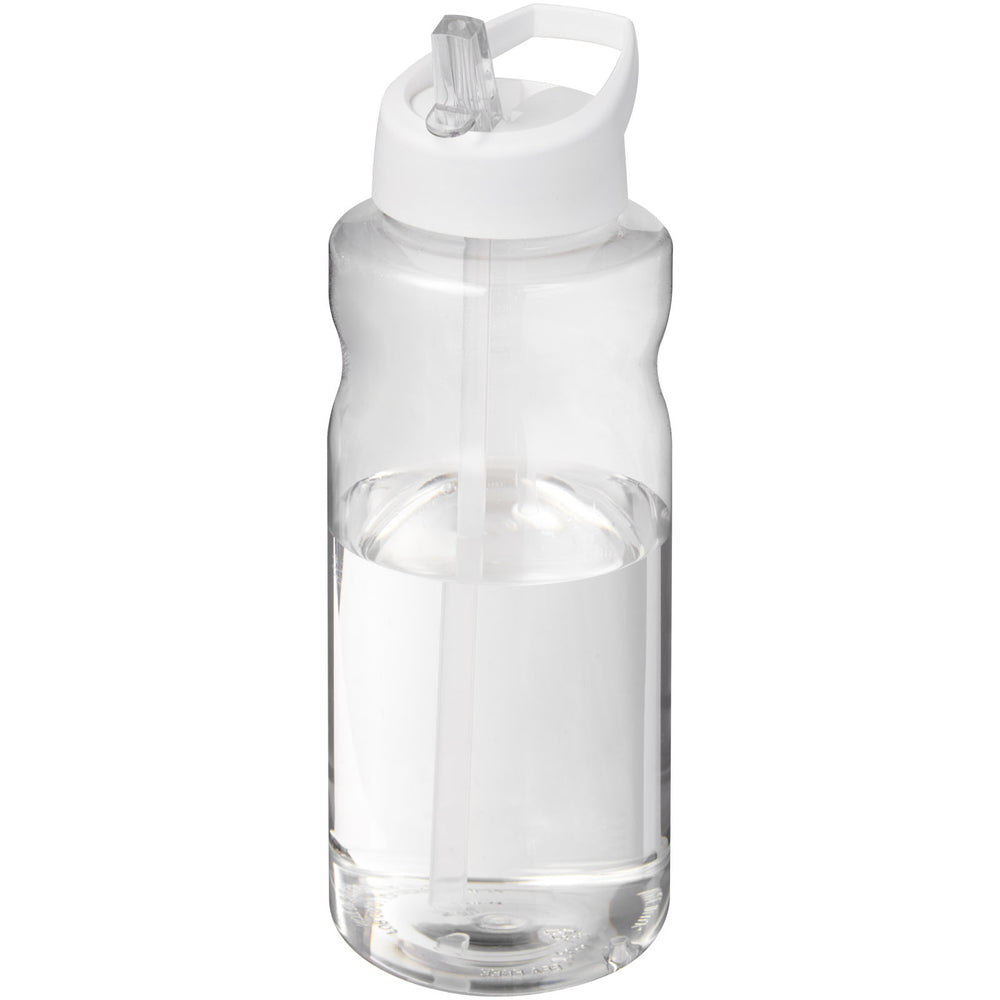 Branded H2O Active® Big Base 1 litre spout lid sport bottle
