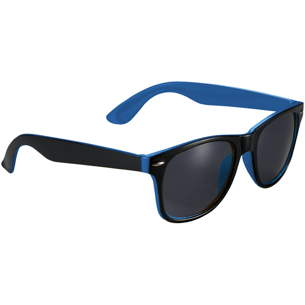 Branded Sun Ray sunglasses with two coloured tones