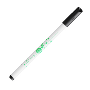 BIC® Velleda® White Board Marker Fine, White/Black, Black Ink