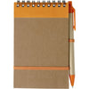 Branded Boraraigh Cardboard notebook with ballpen