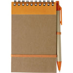 Branded Boraraigh Cardboard notebook with ballpen